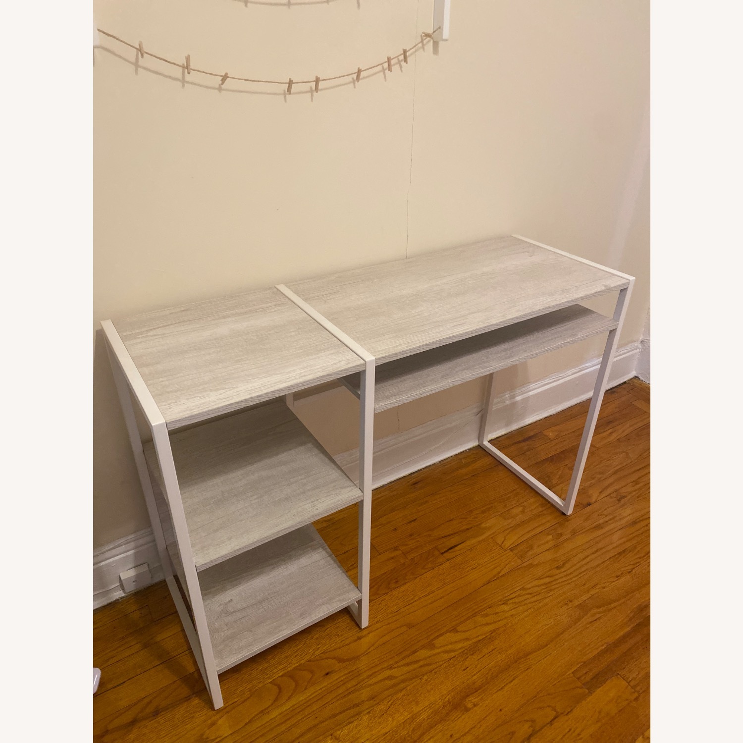 Target White and Gray Desk - image-2