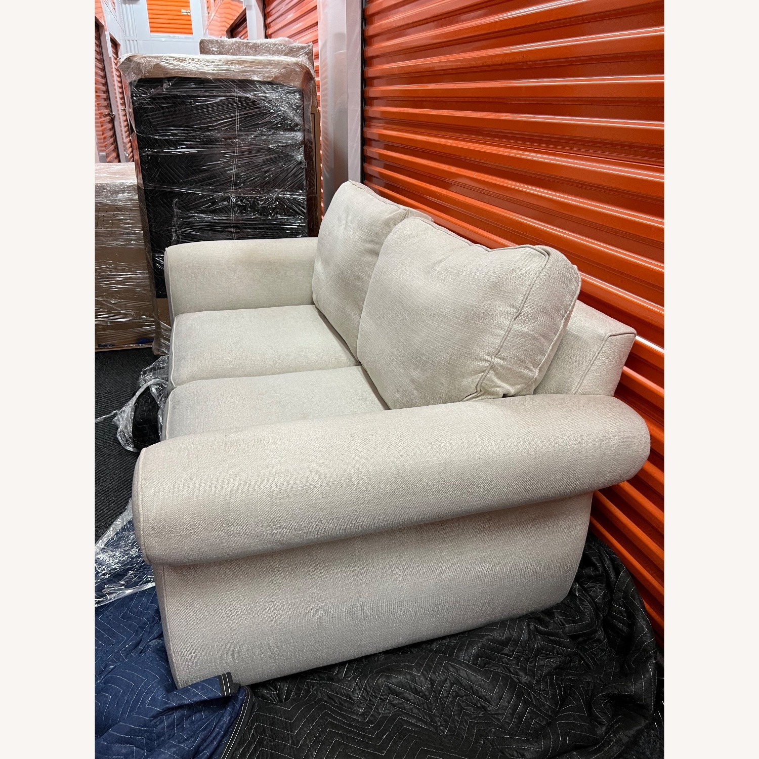 Pottery Barn Loveseat - image-3