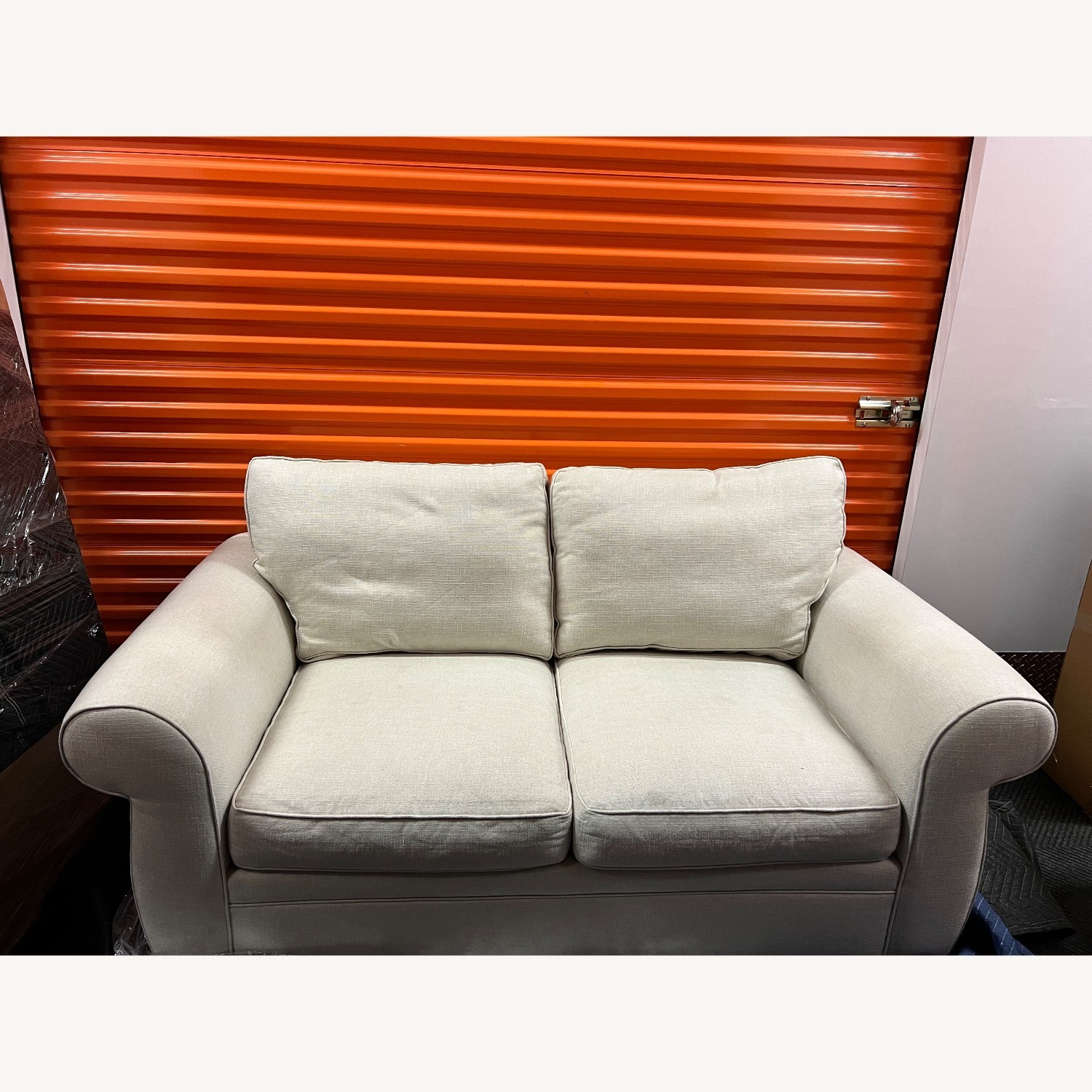 Pottery Barn Loveseat - image-1