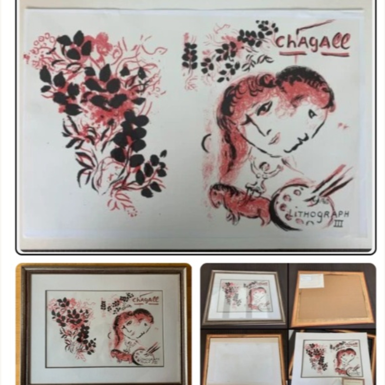 Chagall litho III Art - image-3