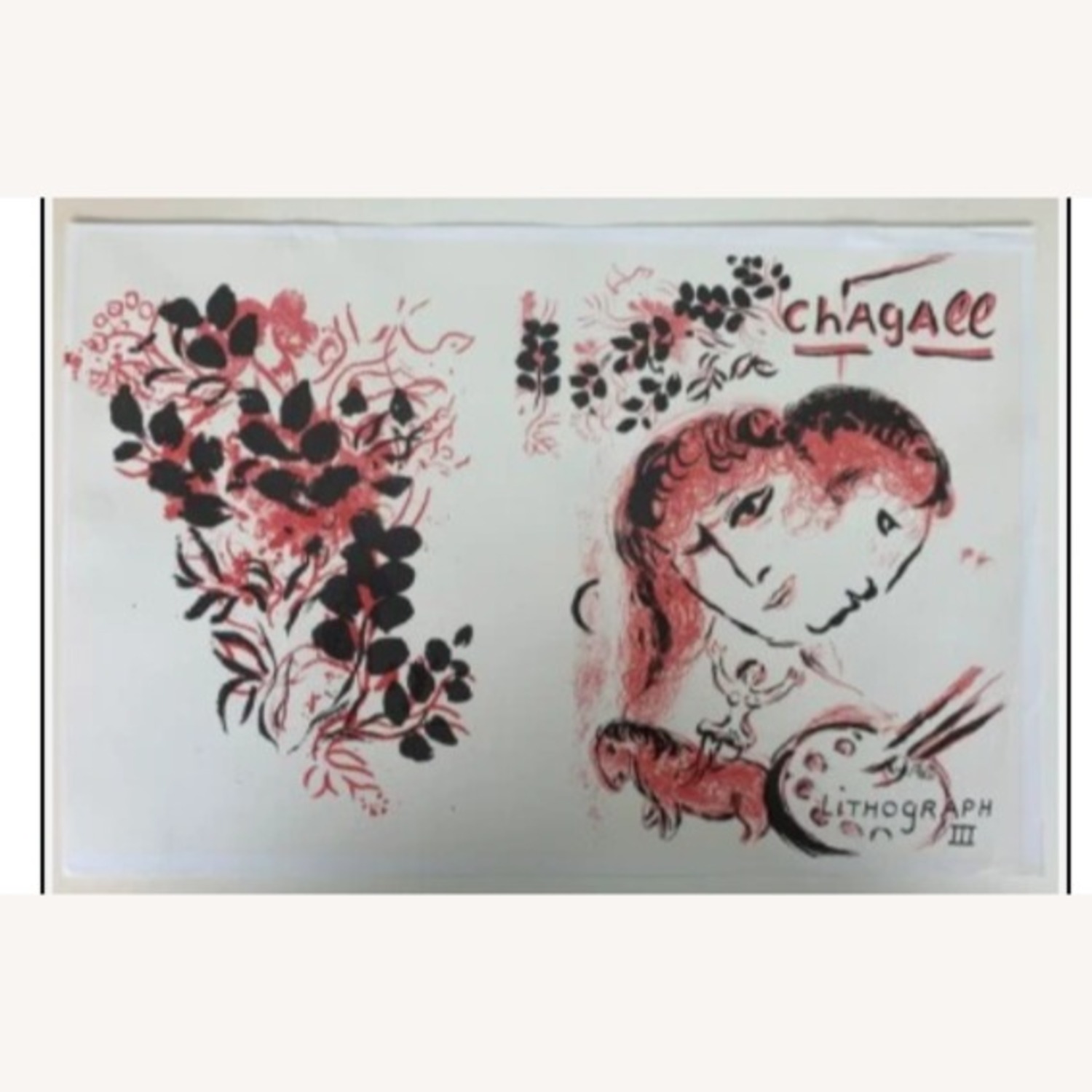 Chagall litho III Art - image-2