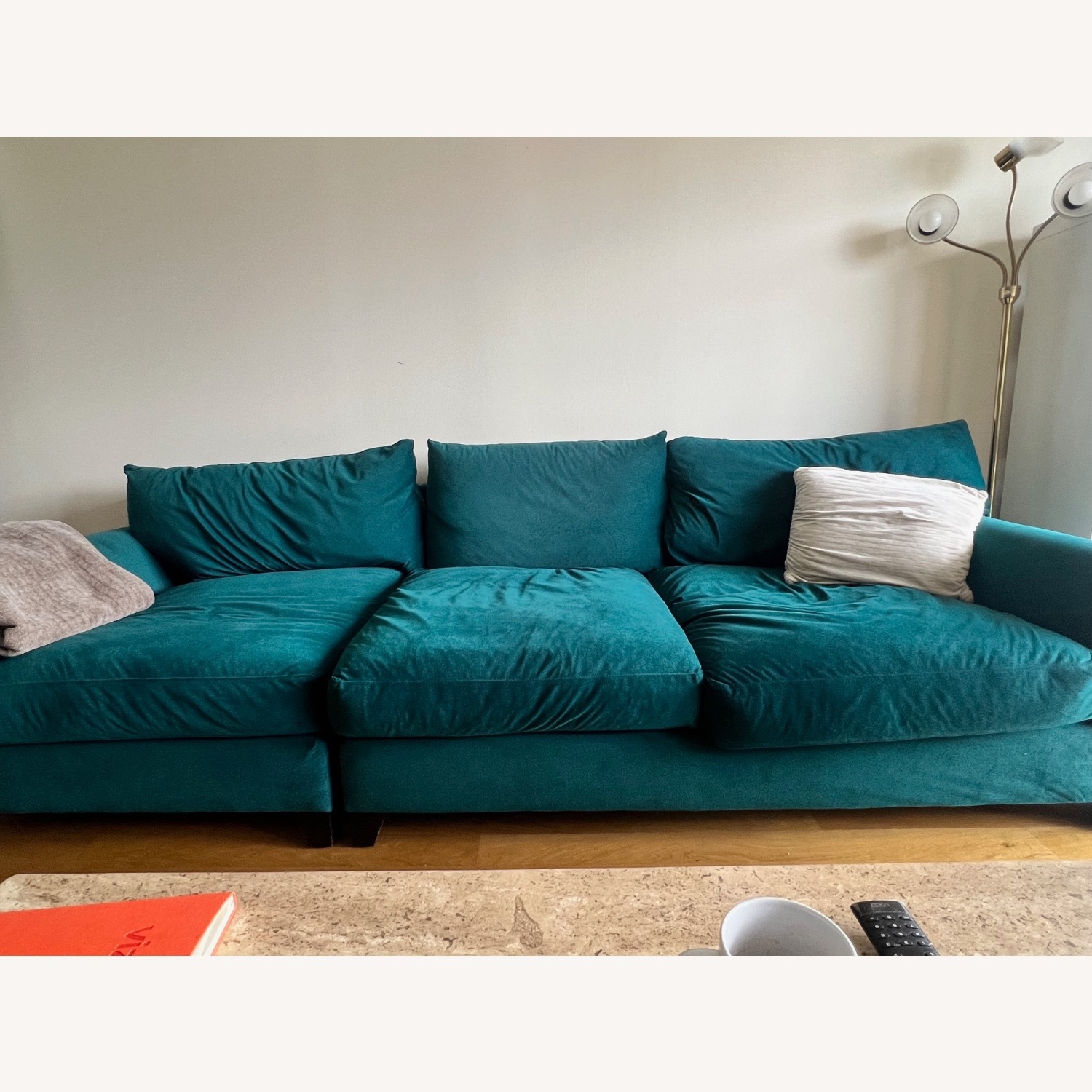 Jonathan Louis Harris Green Sectional - image-2