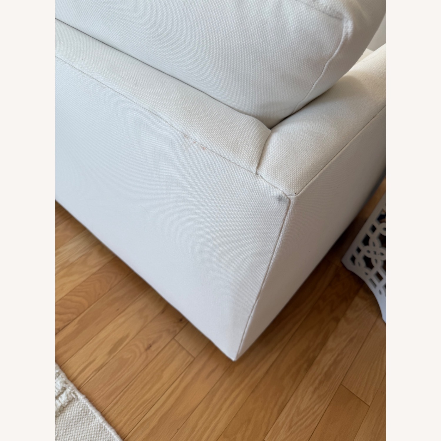 West Elm Stone White Sectional - image-6