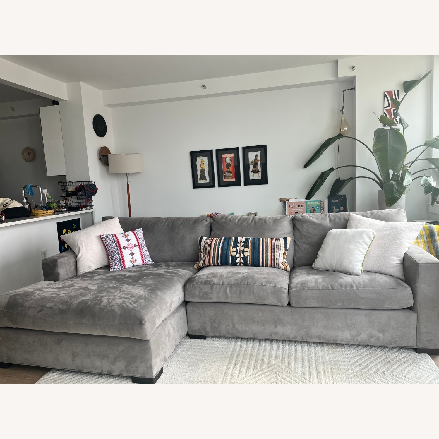 Crate & Barrel Axis Sectional - image-1