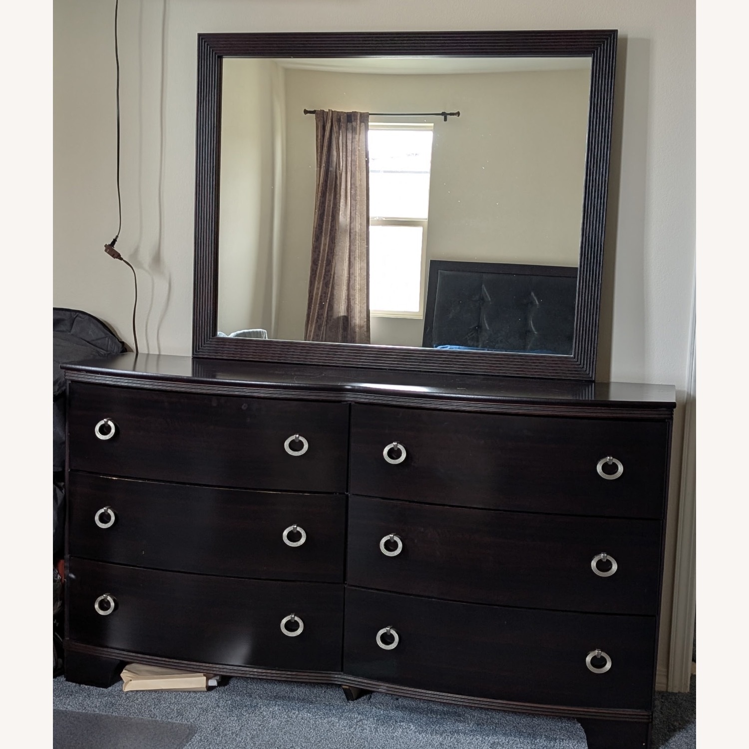 Ashley Furniture 6 Drawer Dresser With Mirror - image-0
