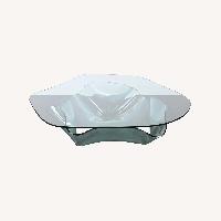 Laurel Fyfe Handkerchief Glass Coffee Table