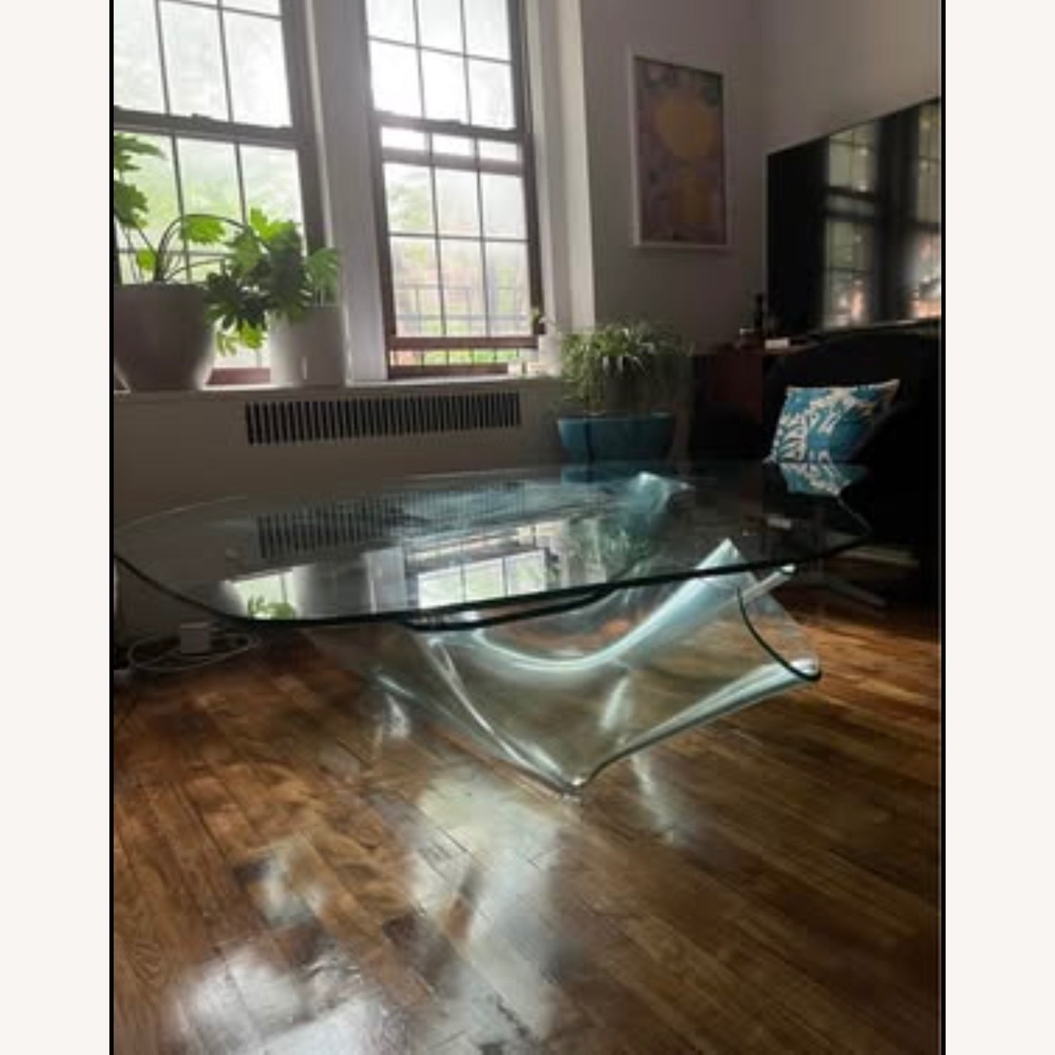 Laurel Fyfe Handkerchief Glass Coffee Table - image-9