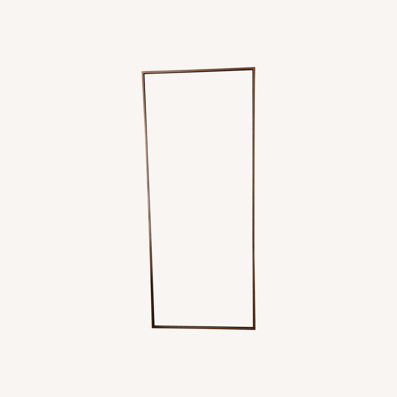 West Elm Rose Gold Floor Mirror - image-1