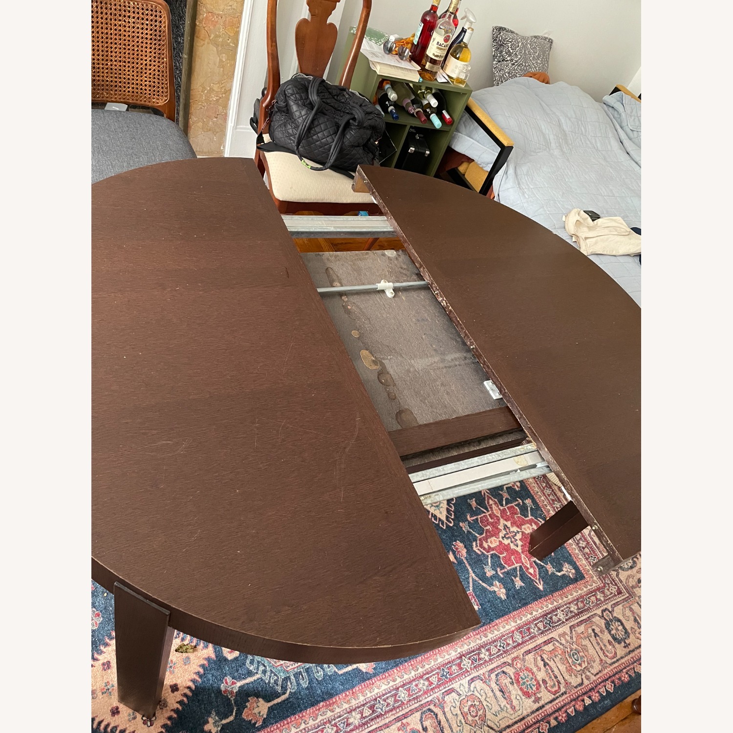 West Elm Expandable Dining Table - image-3