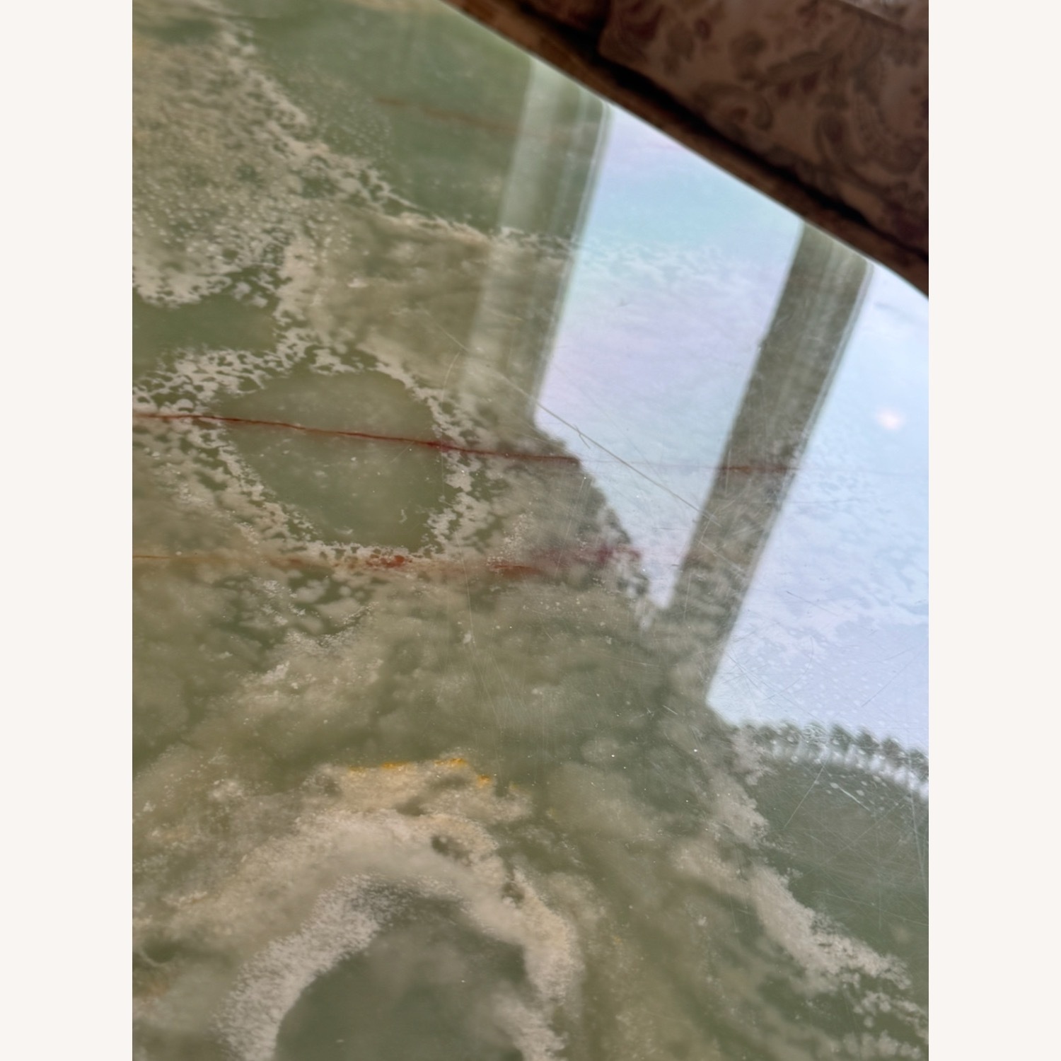 Vintage Italian Rococo Marble Coffee Table - image-5
