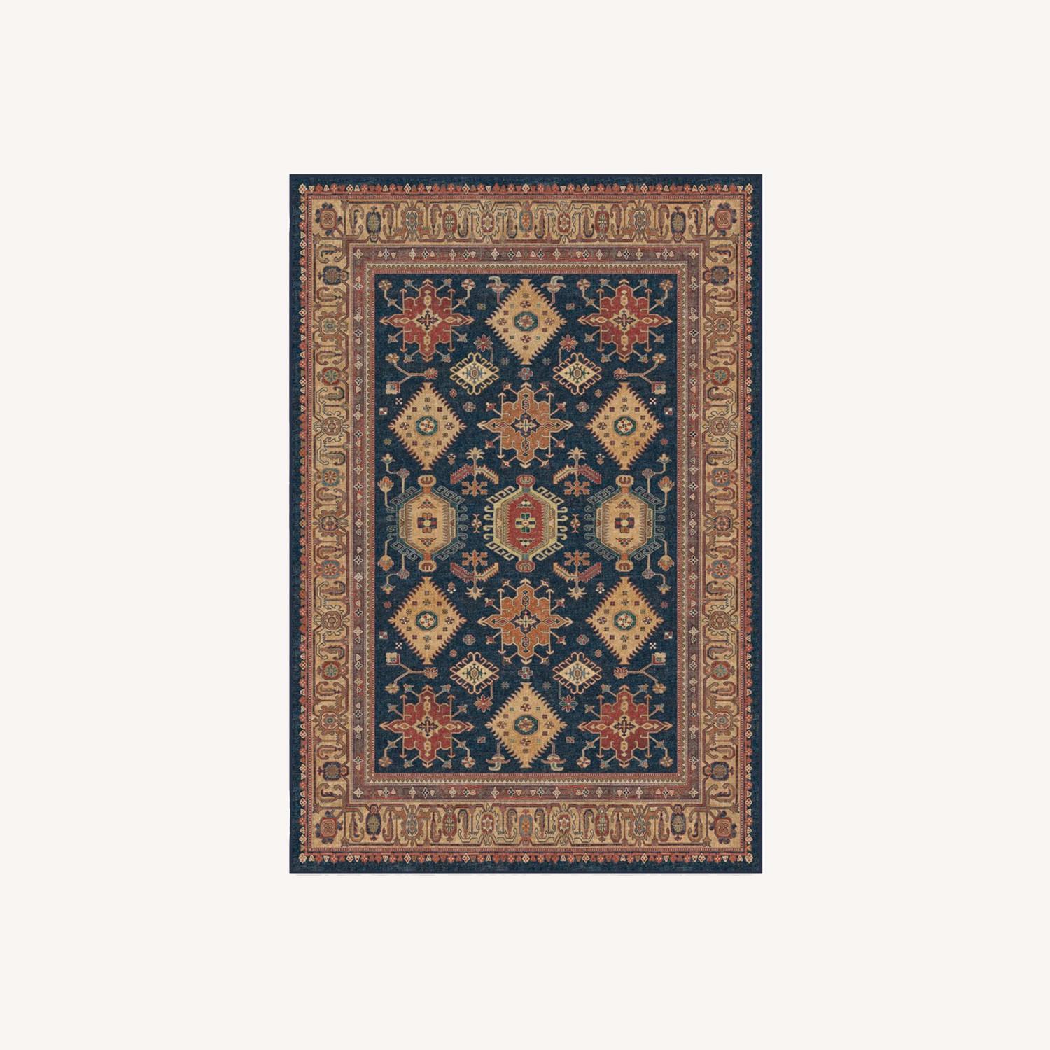 Ruggable 6x9 Persian-Style Rug (Blue) - image-0