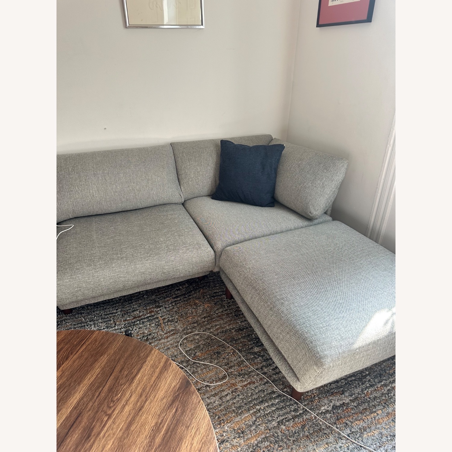 Burrow Range Gray Sectional Sofa - image-5