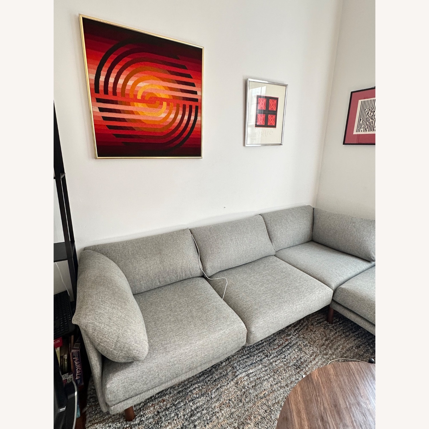 Burrow Range Gray Sectional Sofa - image-3