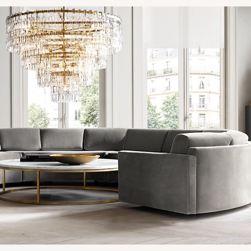 Used Restoration Hardware Semicircle Sofa for sale on AptDeco