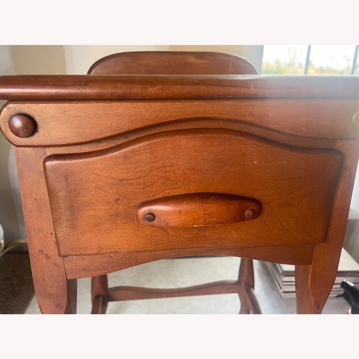Vintage French & Heald Co. Wood Night Stand - image-11