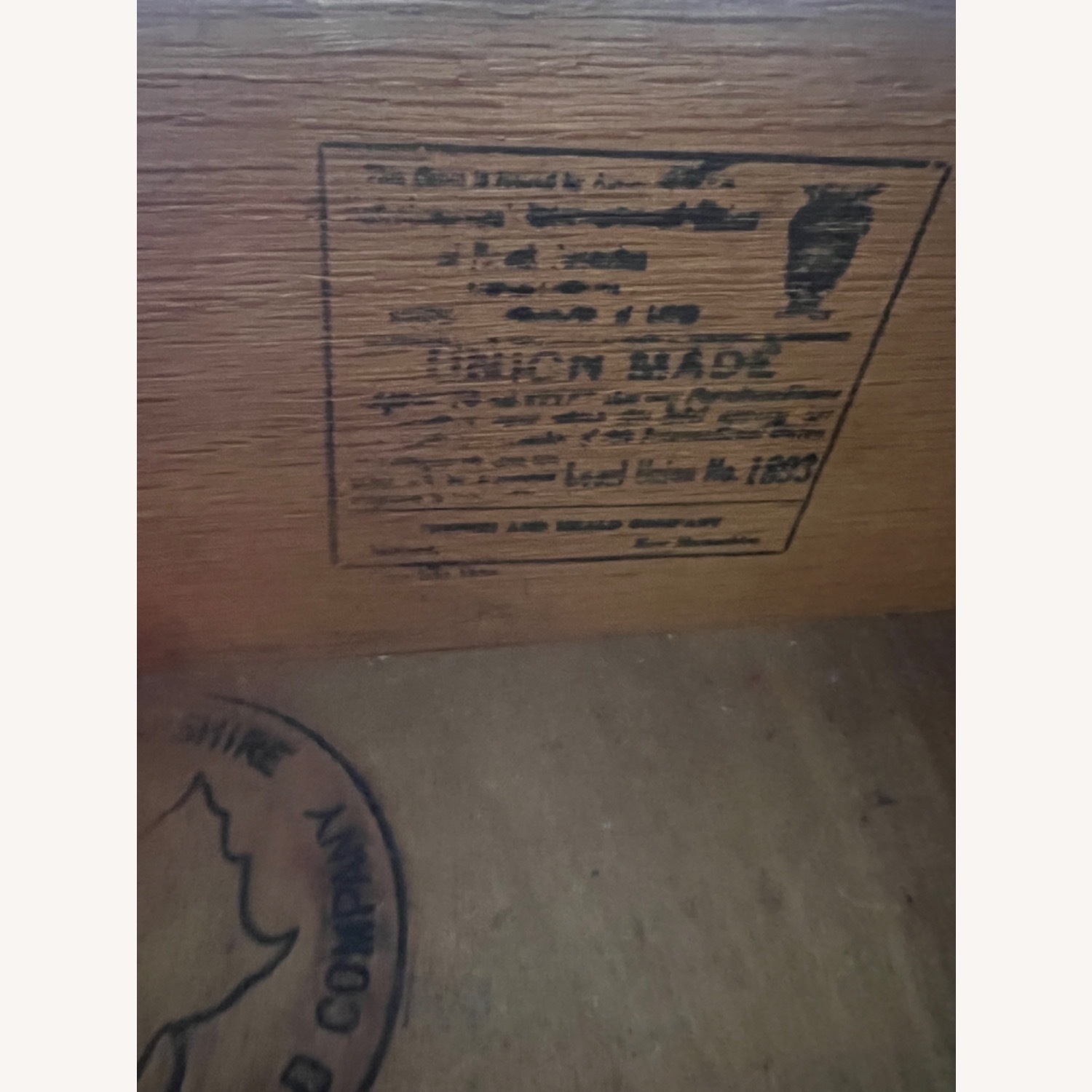 Vintage French & Heald Co. Wood Night Stand - image-4