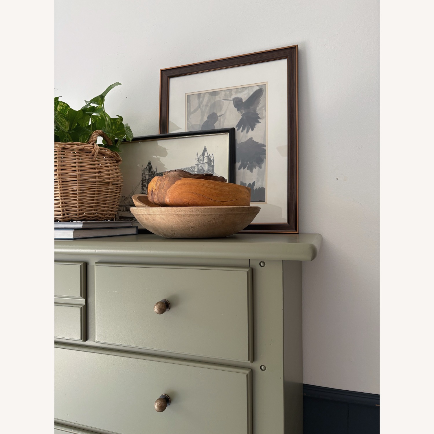 Thomasville Olive Green Dresser  - image-4