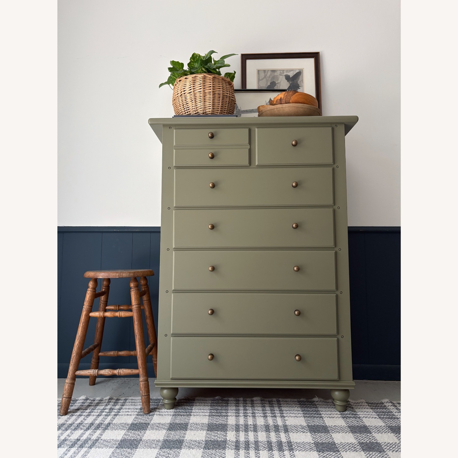 Thomasville Olive Green Dresser  - image-7