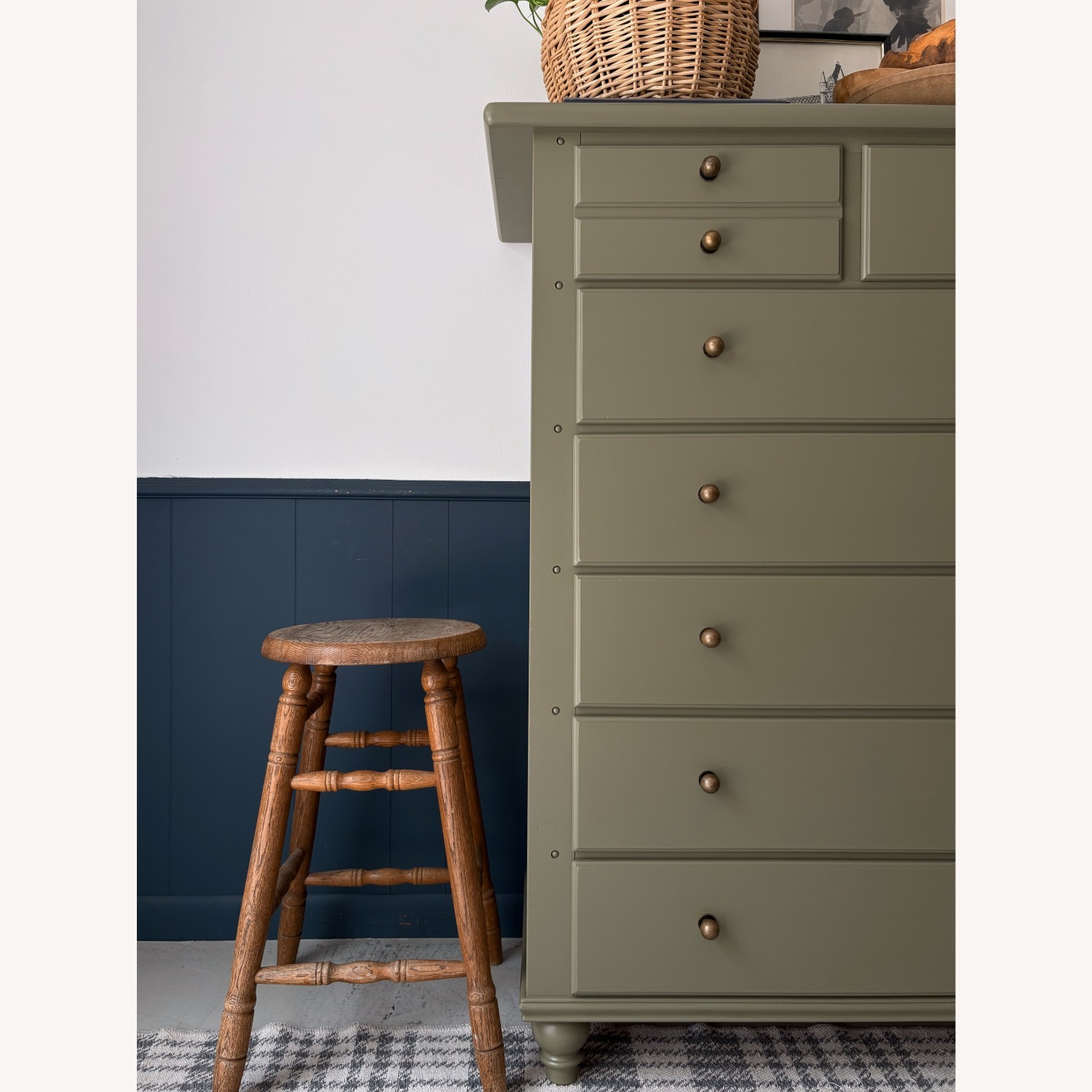 Thomasville Olive Green Dresser  - image-3