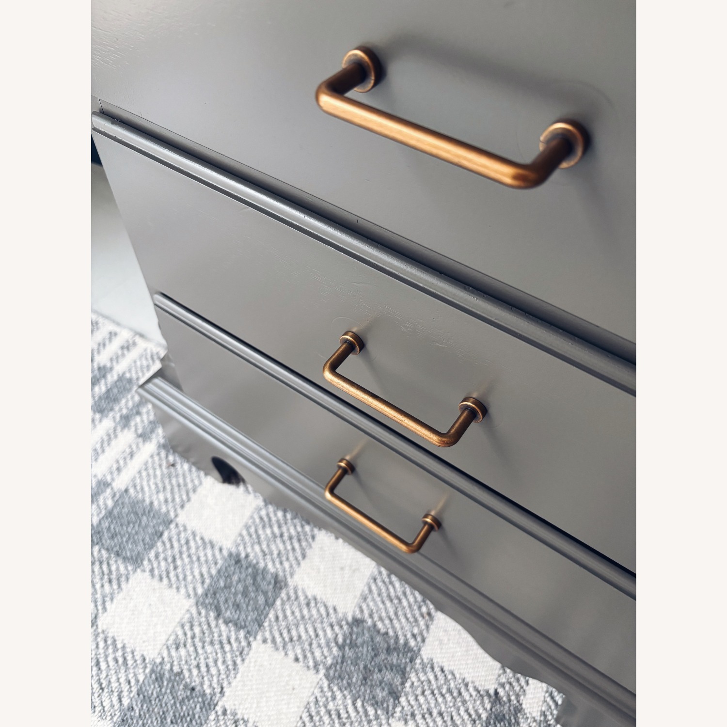 Urbane Bronze Nightstands Painted and Refinished - image-2