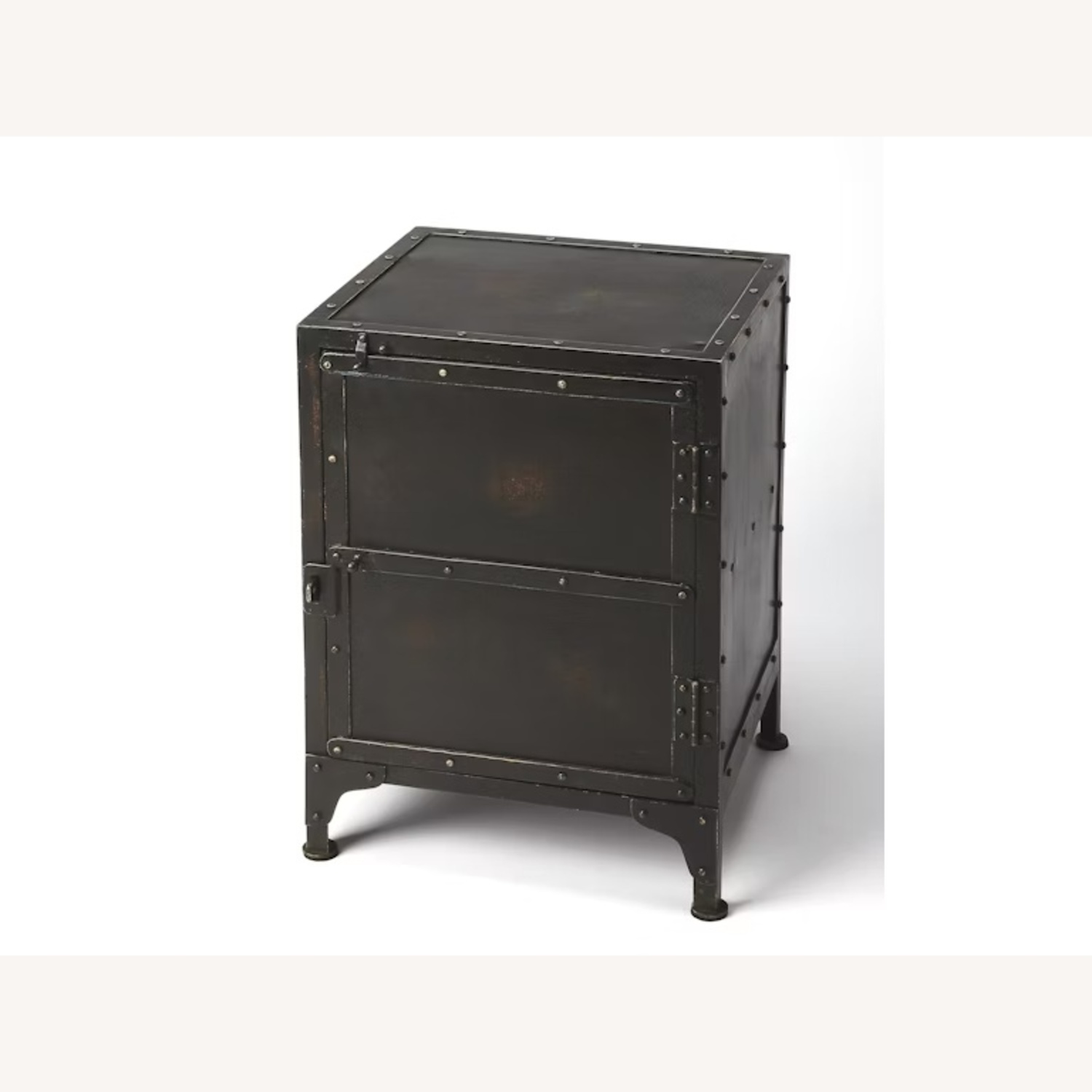 Industrial Styled Metal Cabinet  - image-7