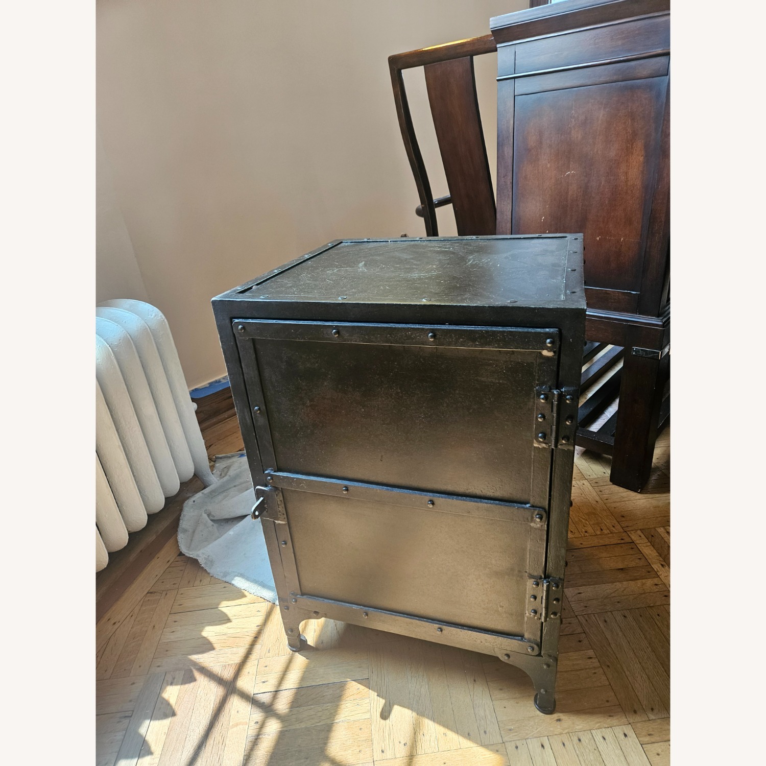 Industrial Styled Metal Cabinet  - image-1
