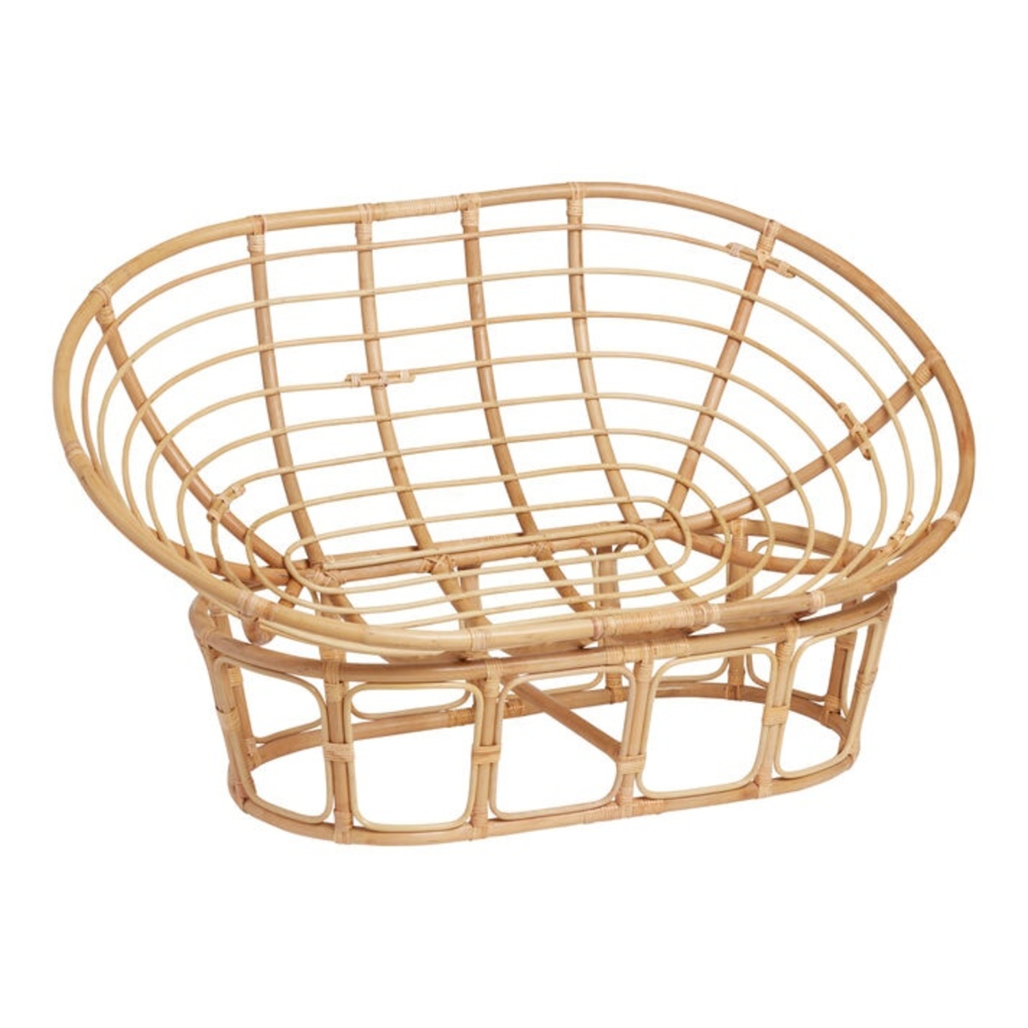 Rattan Double Papasan Chair - image-4