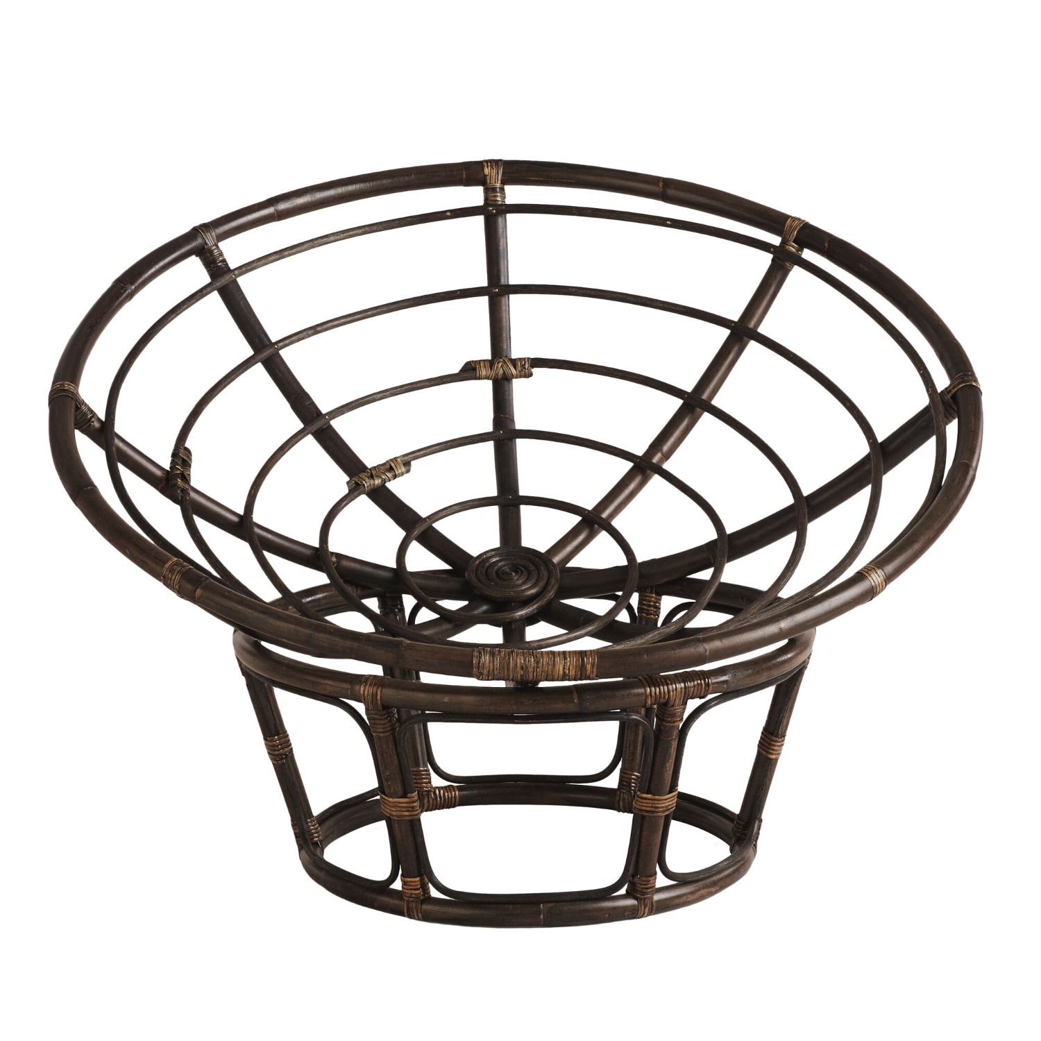 World Market Rattan Single Papasan Chair - image-4