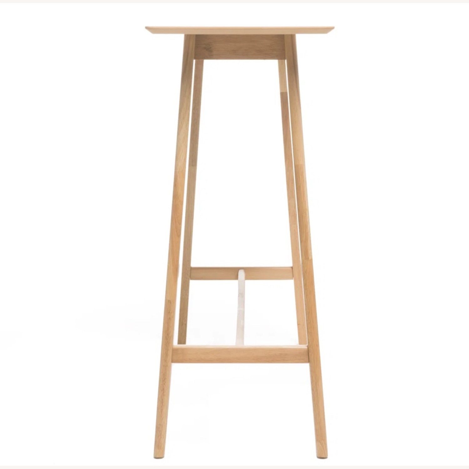 Wooden Bar Table and High Stools - image-3
