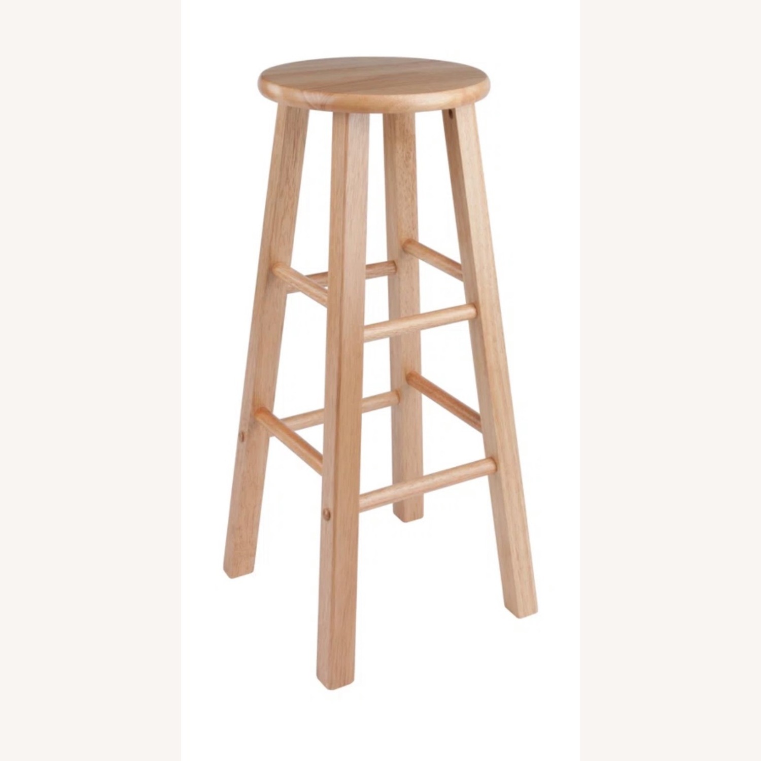 Wooden Bar Table and High Stools - image-6