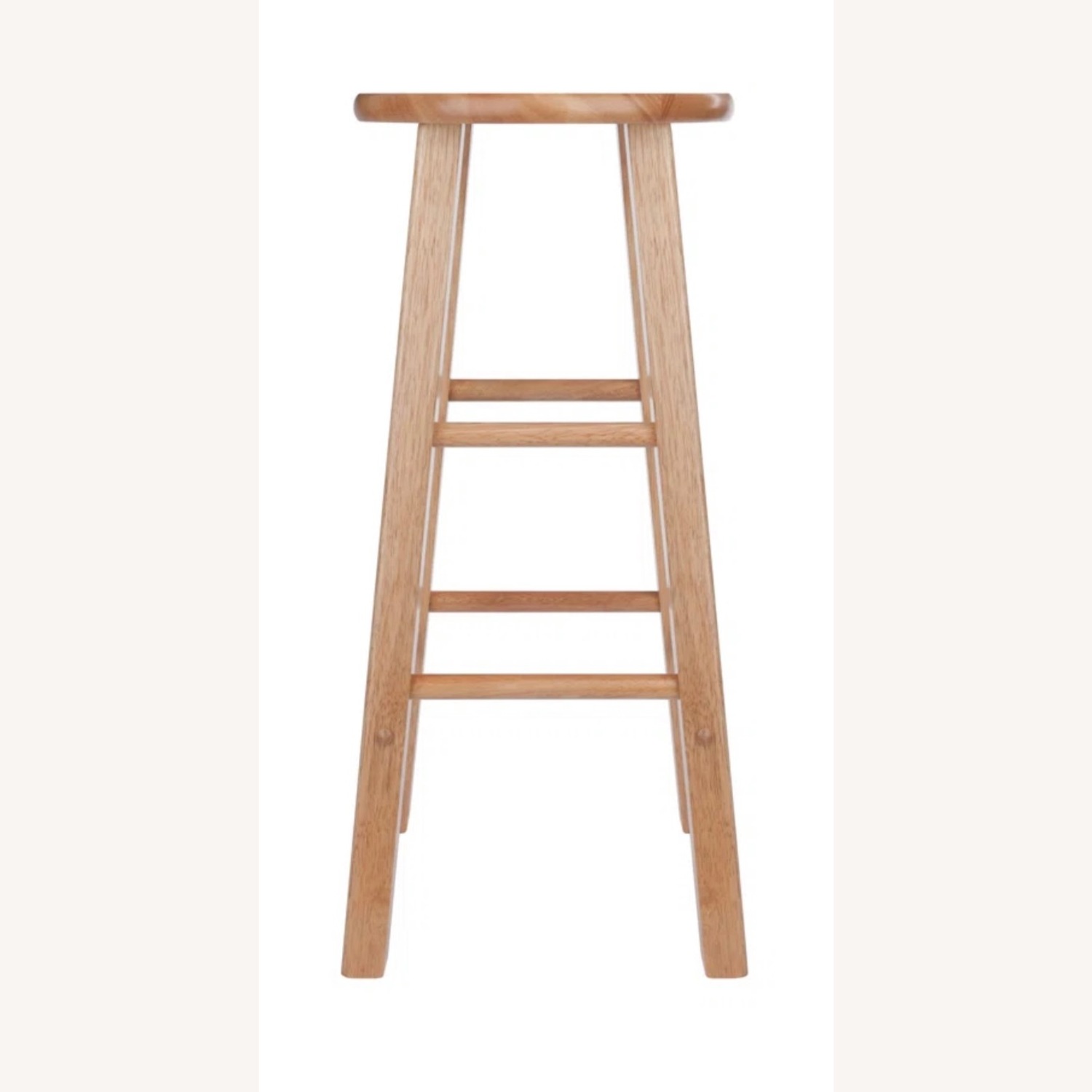 Wooden Bar Table and High Stools - image-5