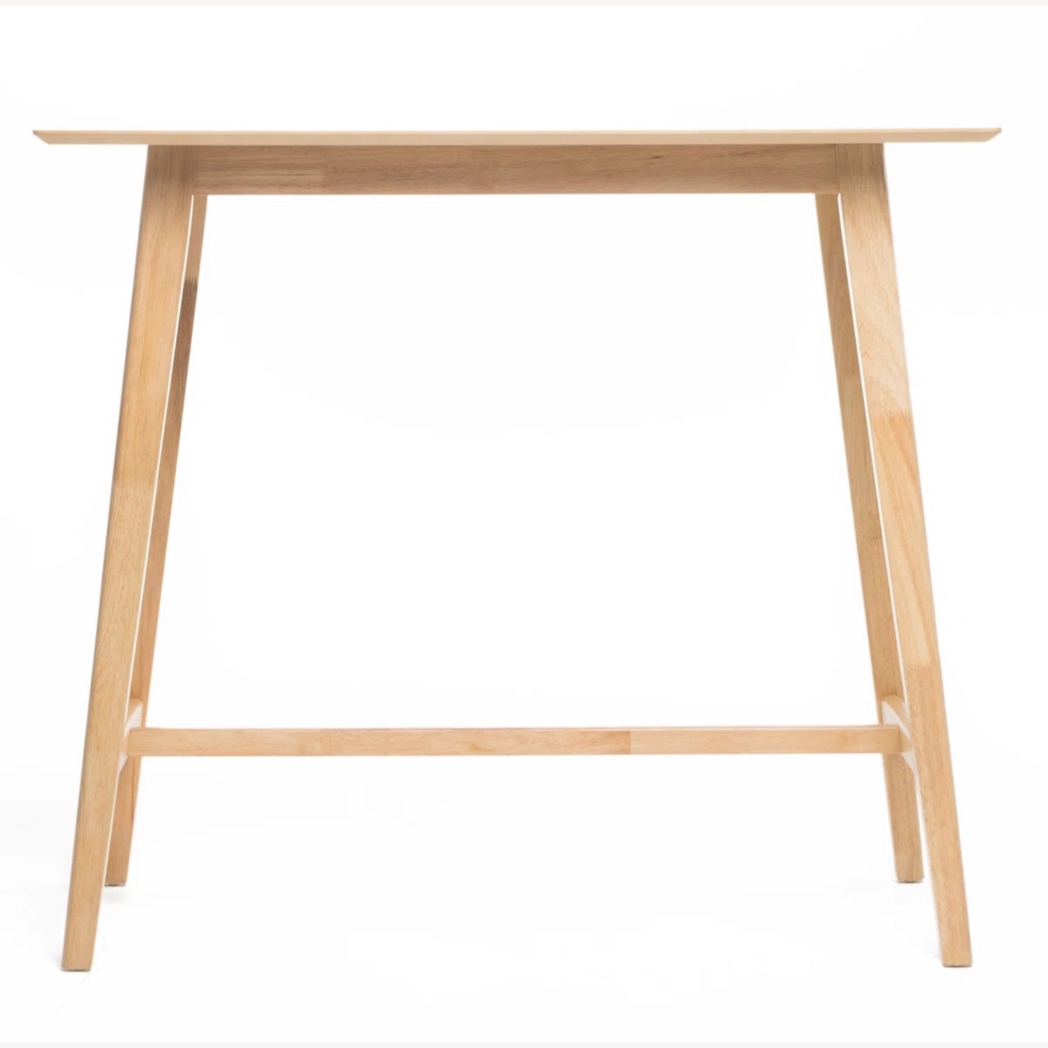 Wooden Bar Table and High Stools - image-2