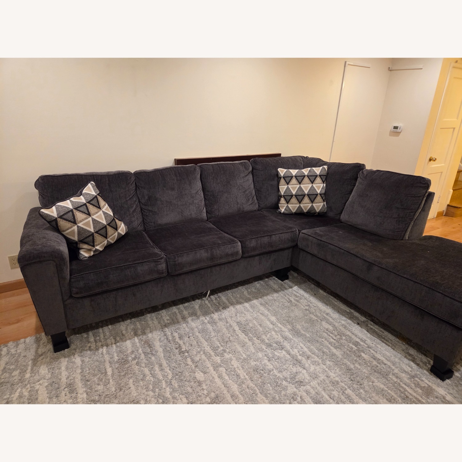 Ashley Abinger Sleeper Sectional with Chaise - image-3