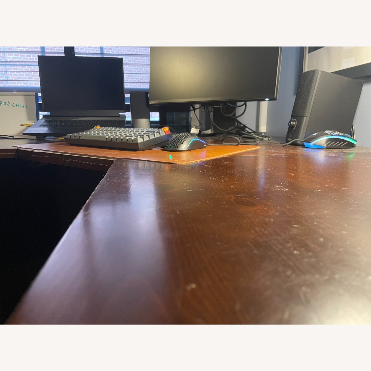 Pottery Barn Teen Beadboard Smart™ Corner Desk (82") - image-3