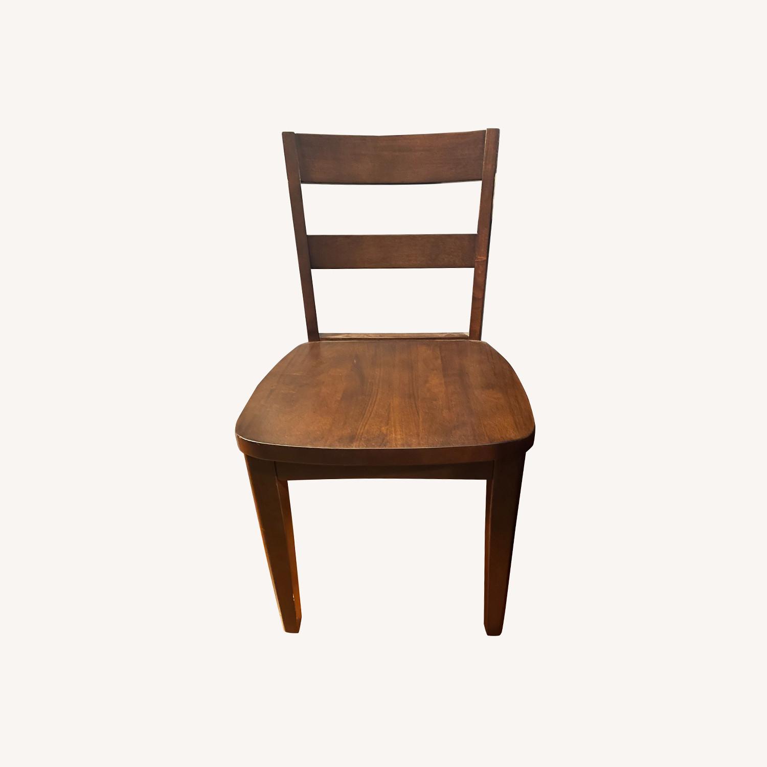 Pottery Barn Teen Dark Brown Desk Chair - image-0