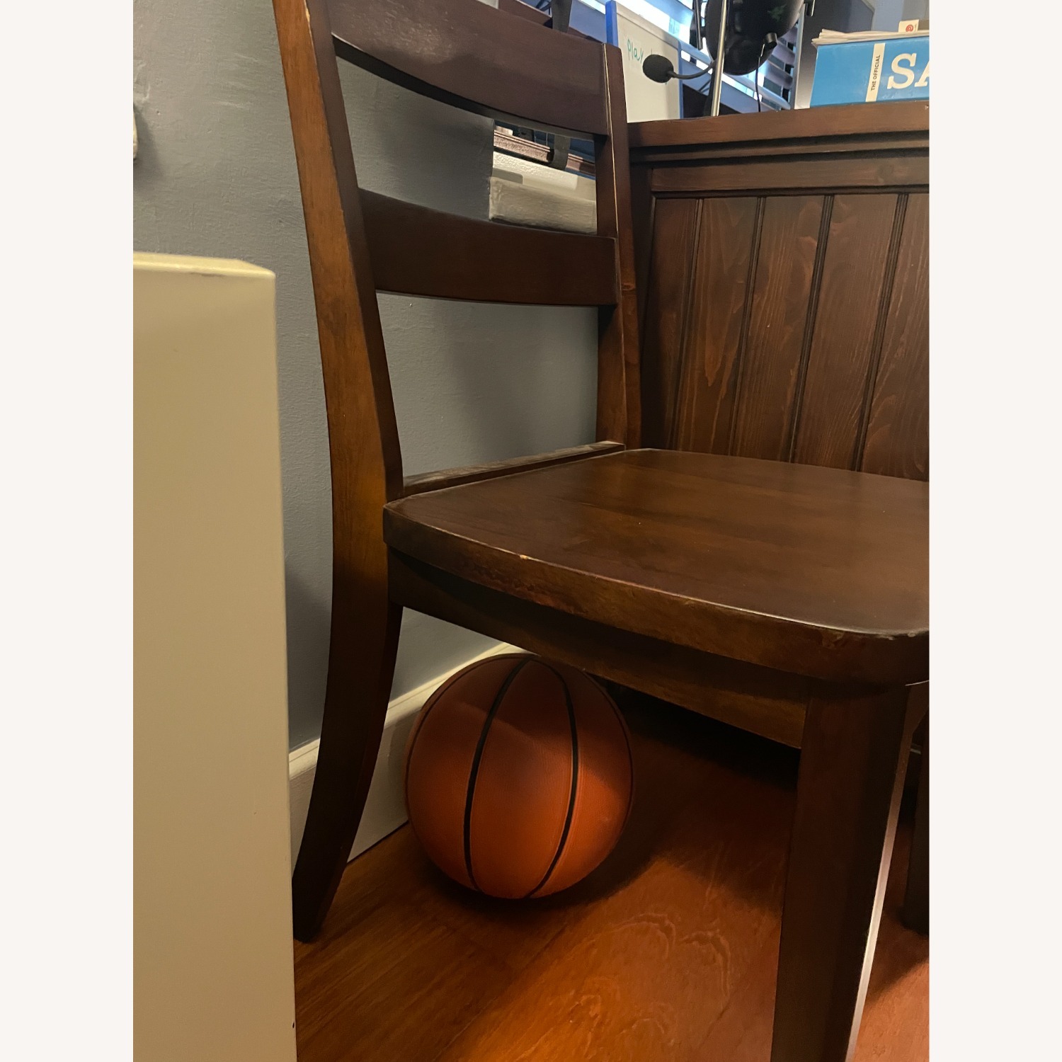 Pottery Barn Teen Dark Brown Desk Chair - image-2