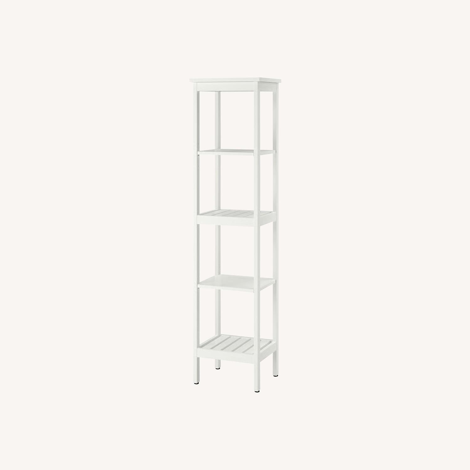 IKEA HEMNES Shelf Unit, White, 16 1/2x67 3/4 " - image-0