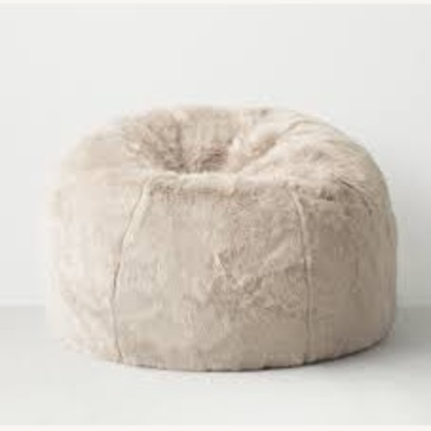 Restoration Hardware Luxe Faux Fur Bean Bag Set of2 - image-7