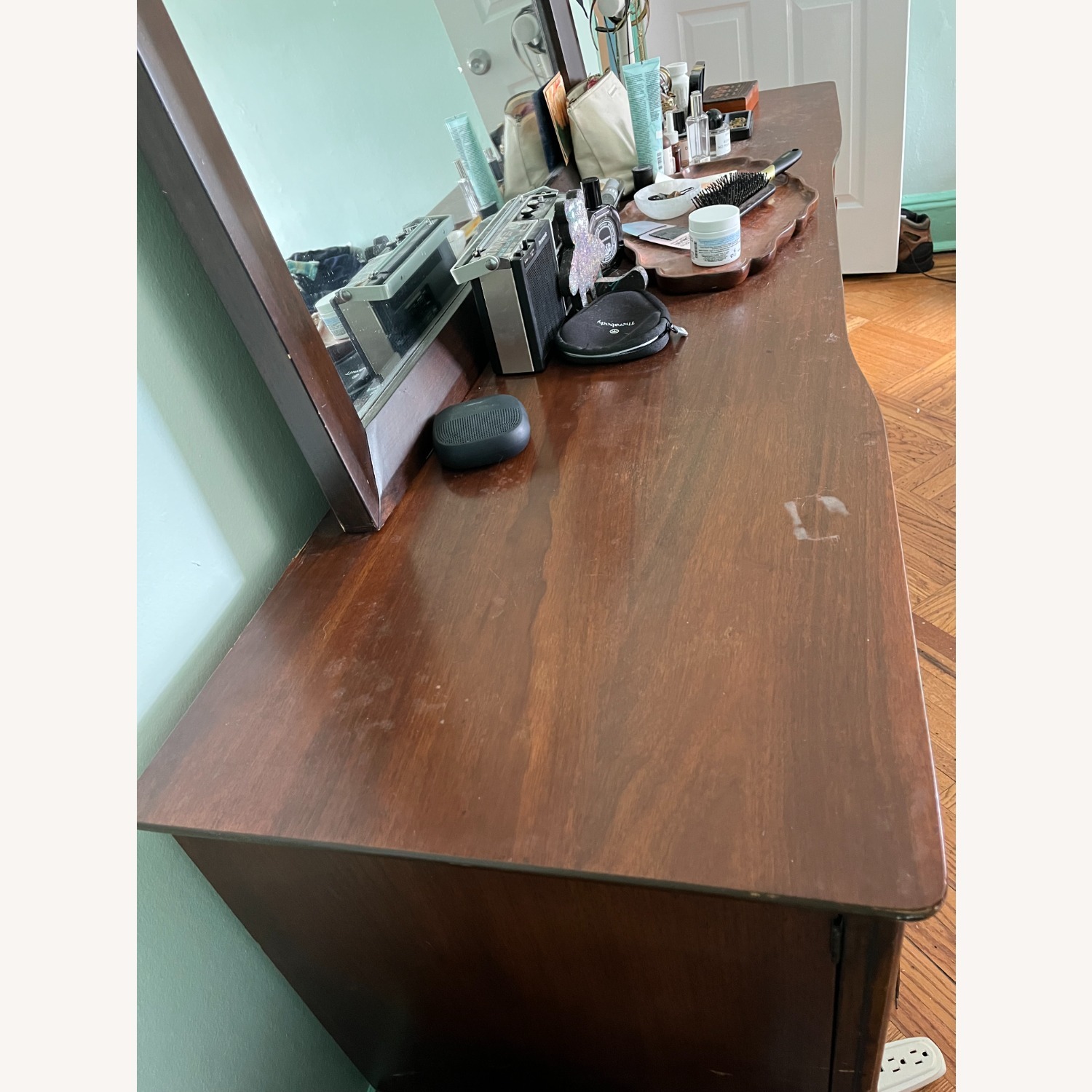 MCM United Furniture Sculptural Walnut Dresser - image-7