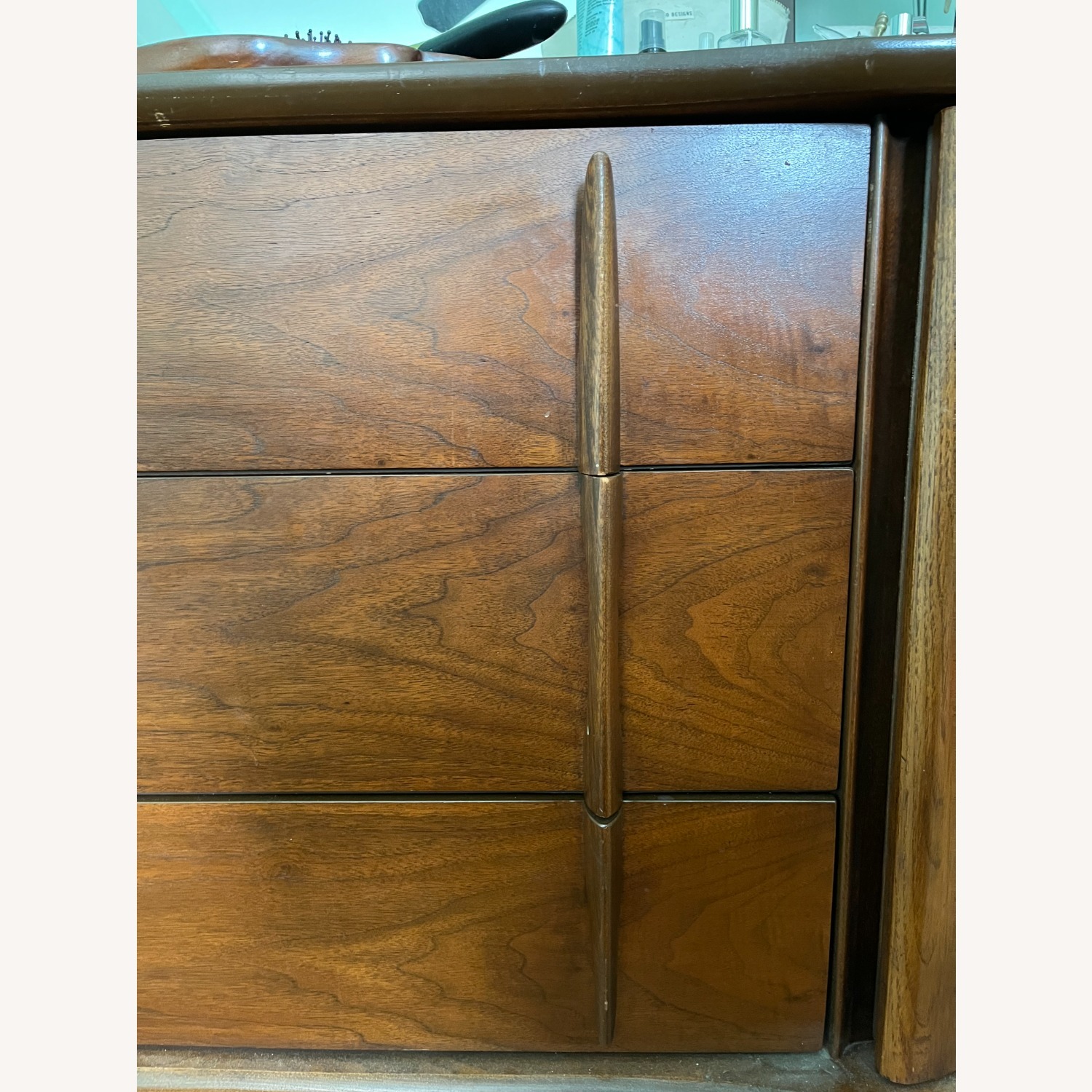 MCM United Furniture Sculptural Walnut Dresser - image-6