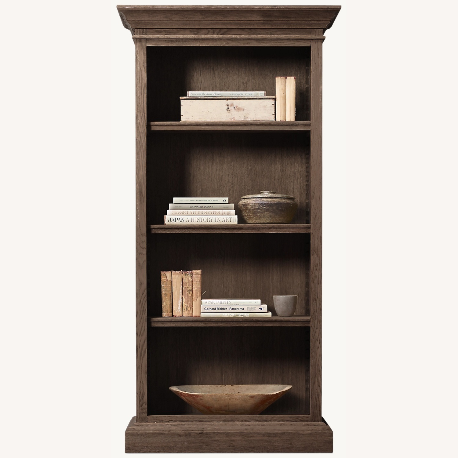 Restoration Hardware French Panel Single Shelving / Bookshelf - image-0