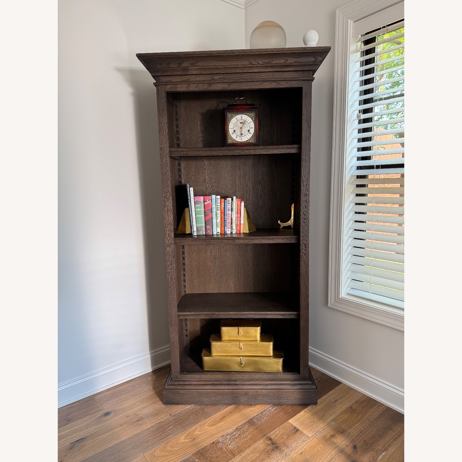 Restoration Hardware French Panel Single Shelving / Bookshelf - image-10