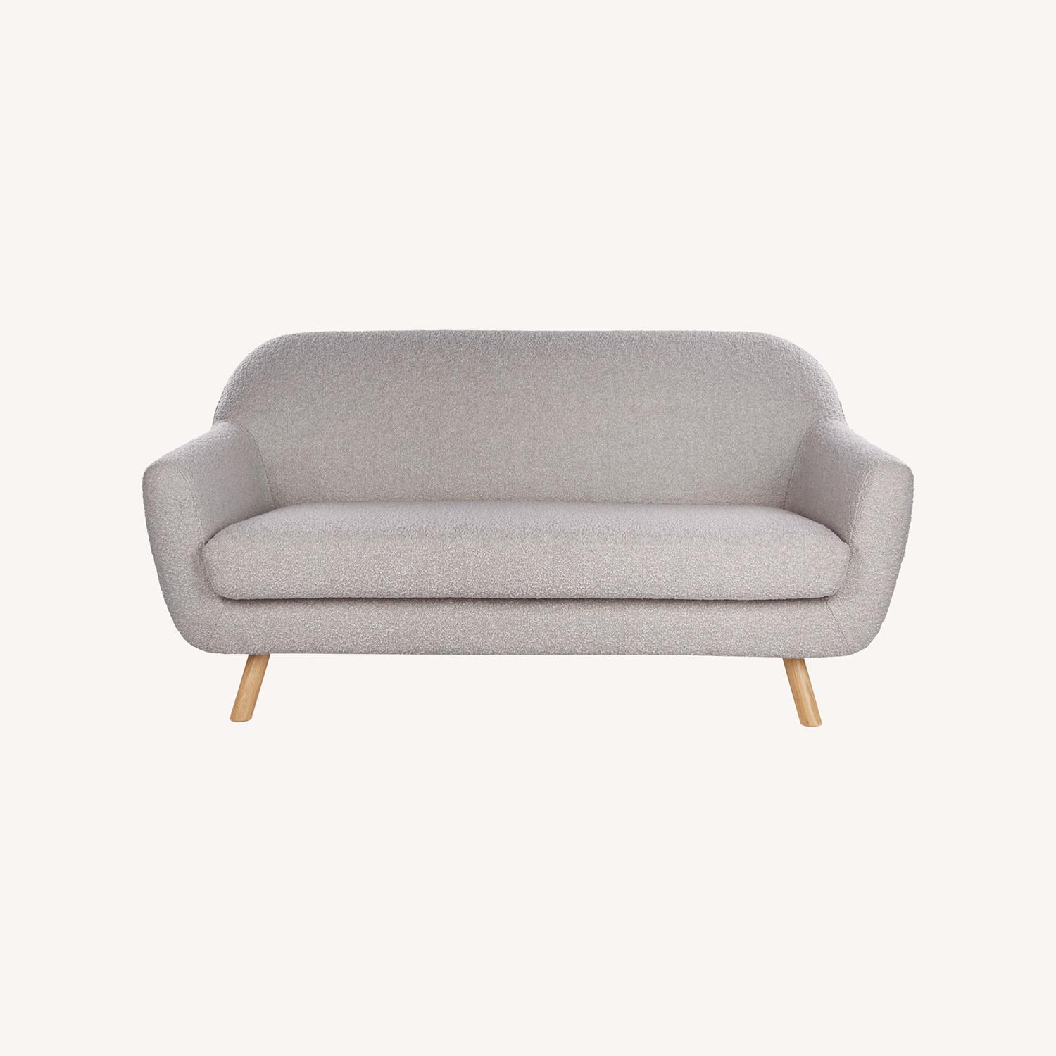 Article Gabriola Dover Gray Bouclé Loveseat  - image-0