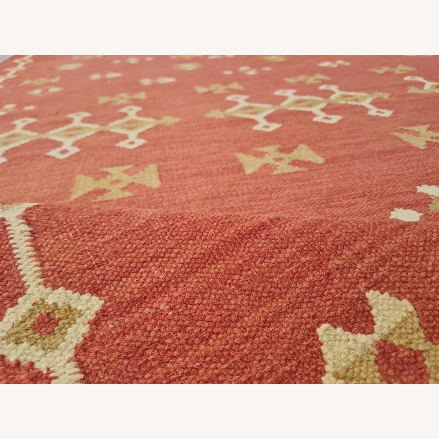 VintageHand Knotted  Chobi Wool Rug 6 x 4 Ft - image-6