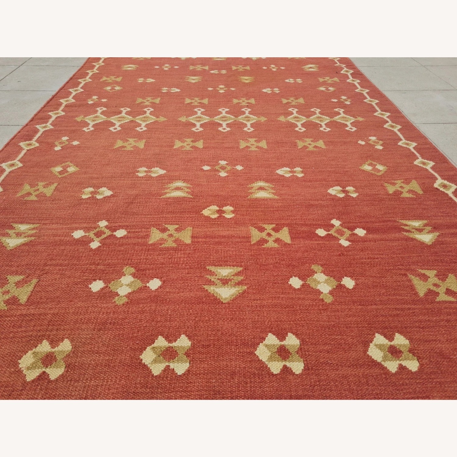 VintageHand Knotted  Chobi Wool Rug 6 x 4 Ft - image-3
