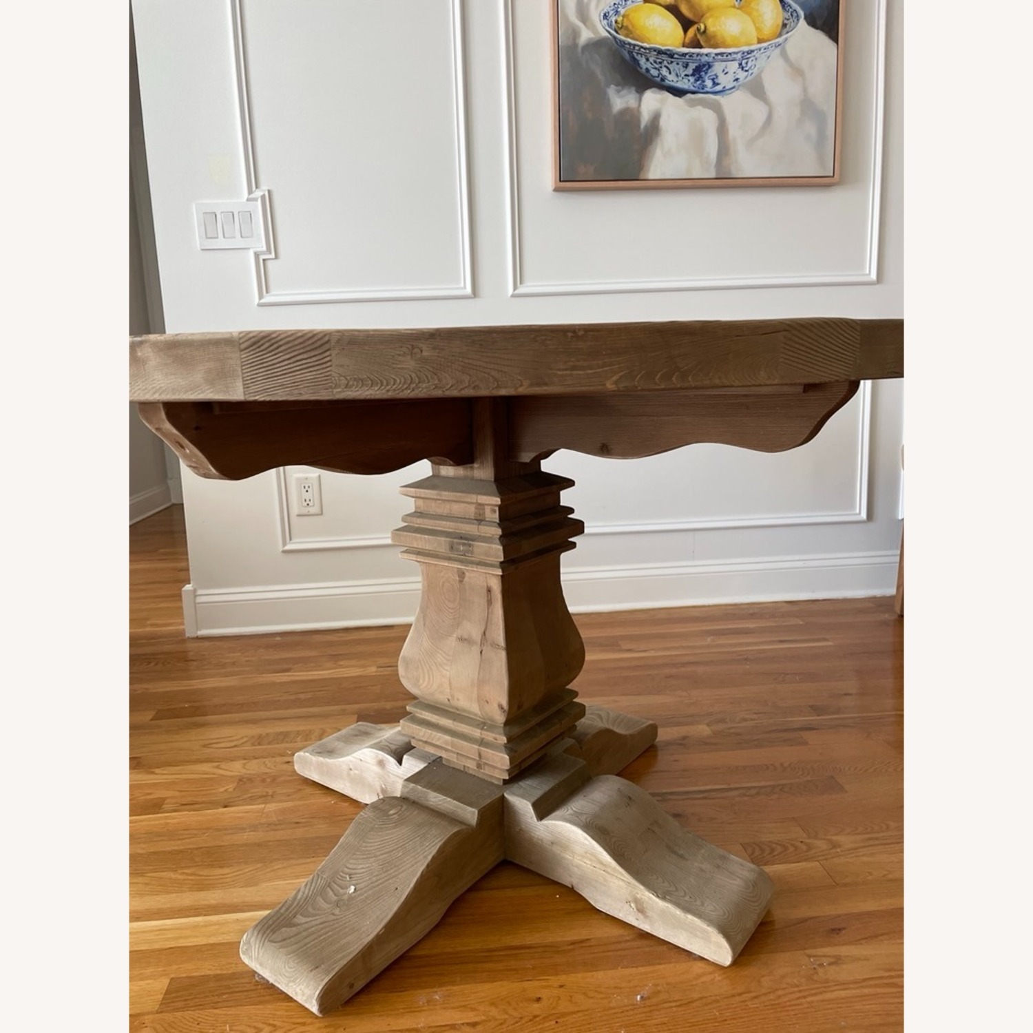 Restoration Hardware Trestle Table - image-5