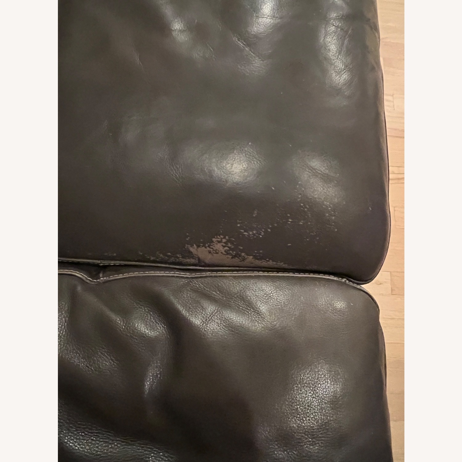 Raymour & Flanigan Leather Sectional - image-4