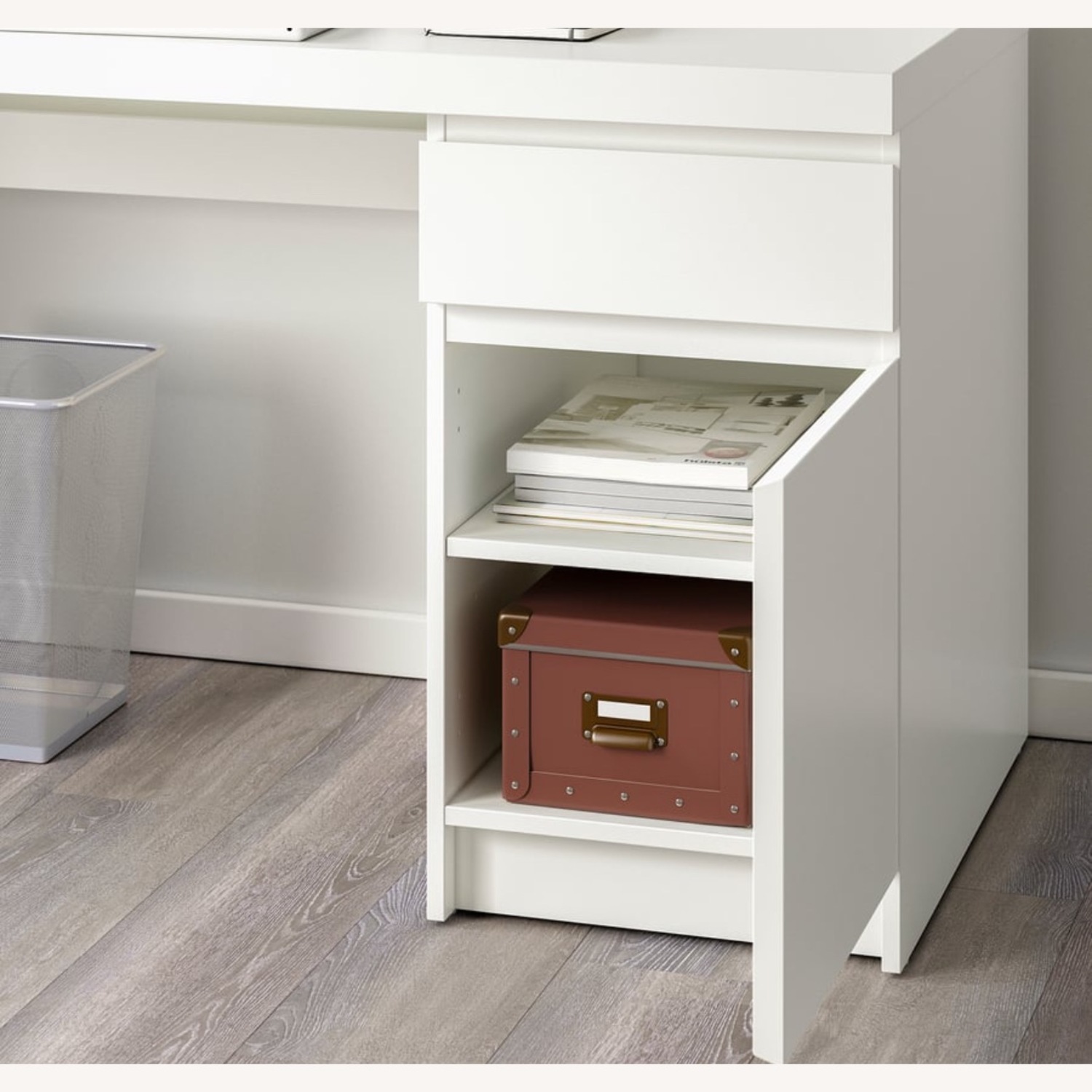 IKEA Malm White Desk  - image-3