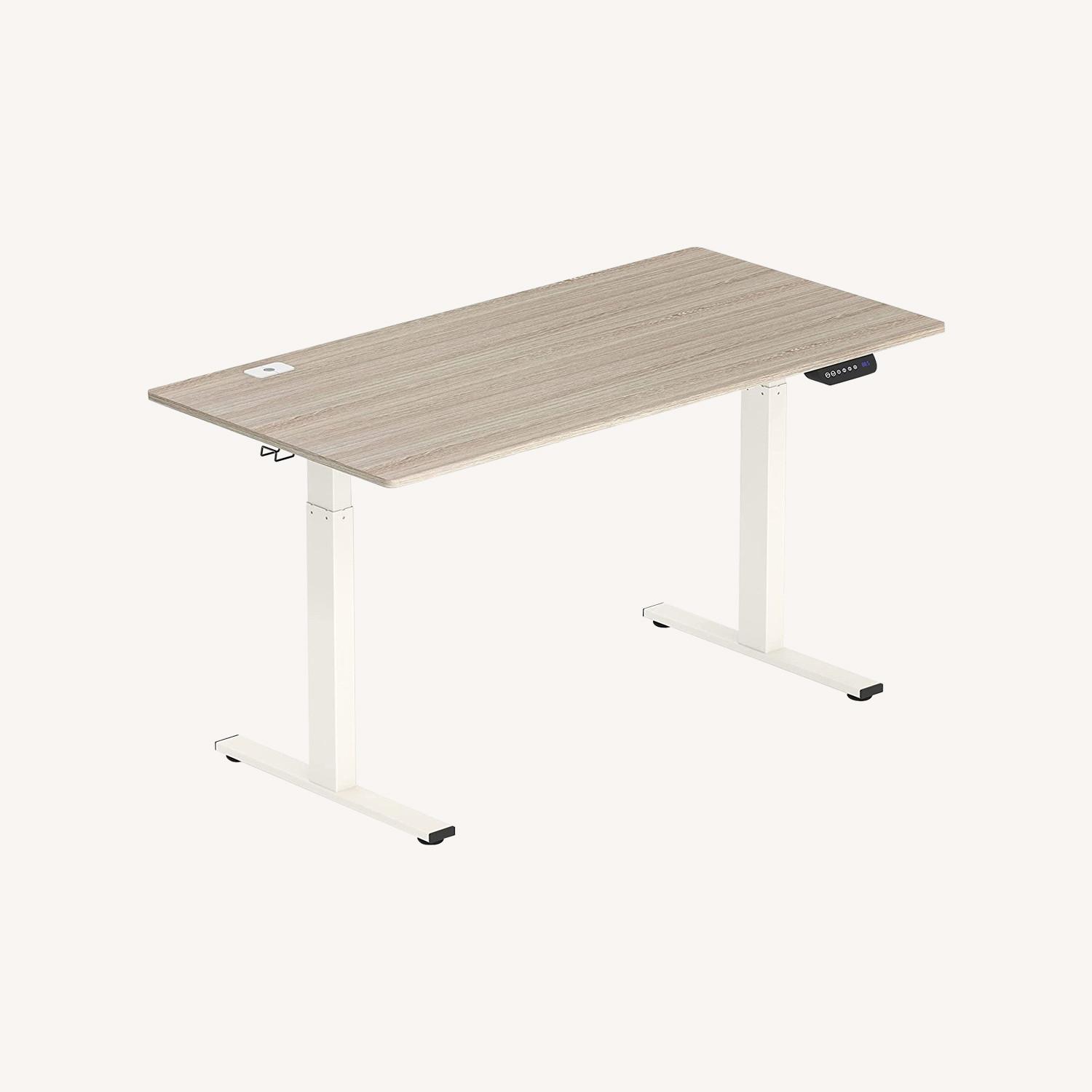 Adjustable Sit/Stand Desk - image-0