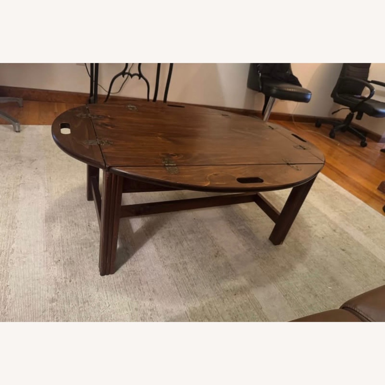 Coffee Table that Turns Into Portable Tray - image-2